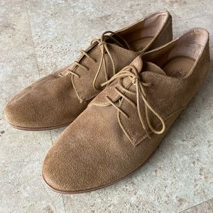 G.H. Bass Suede leather oxfords- Size 8.5